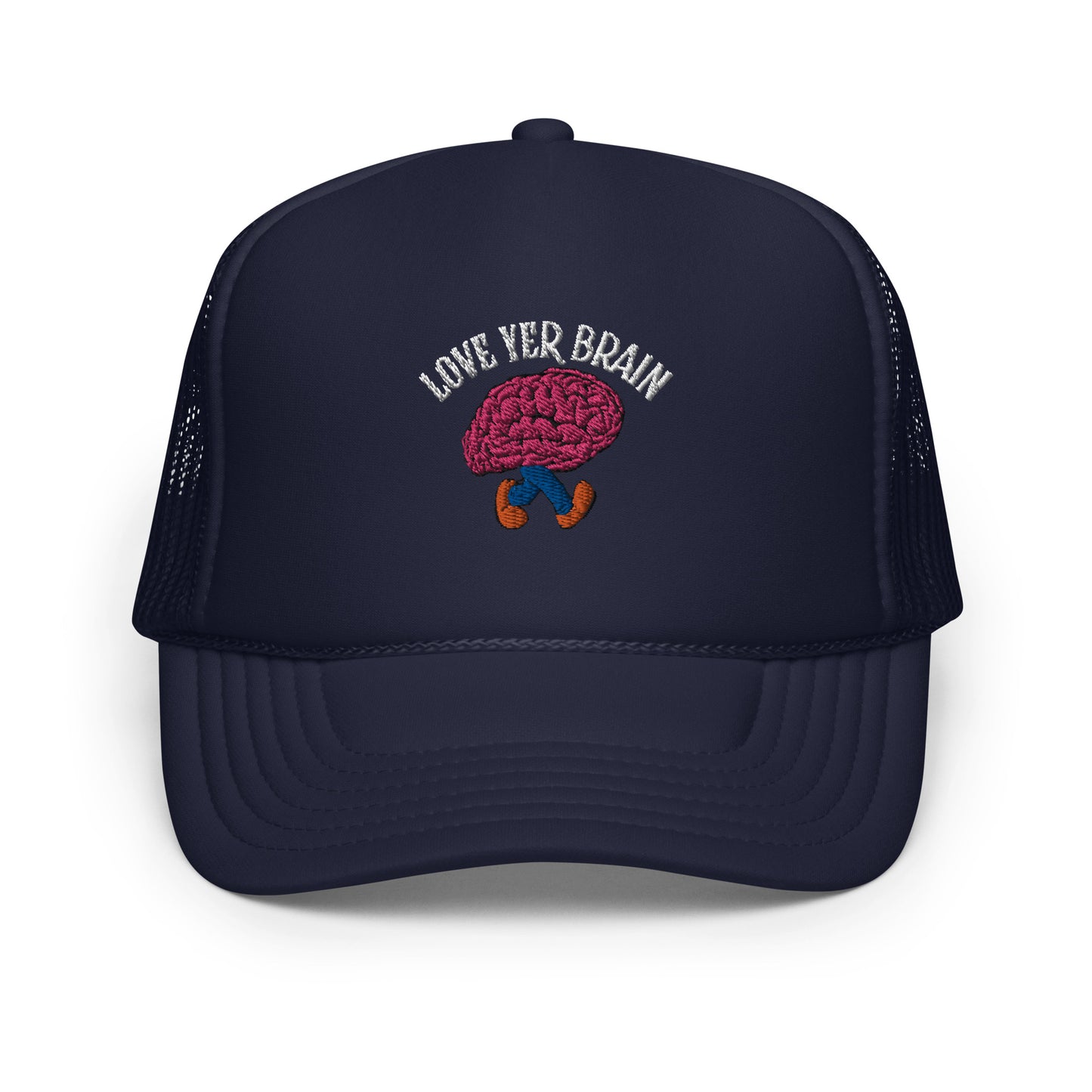Love Yer Brain x This Old Engine Trucker Hat