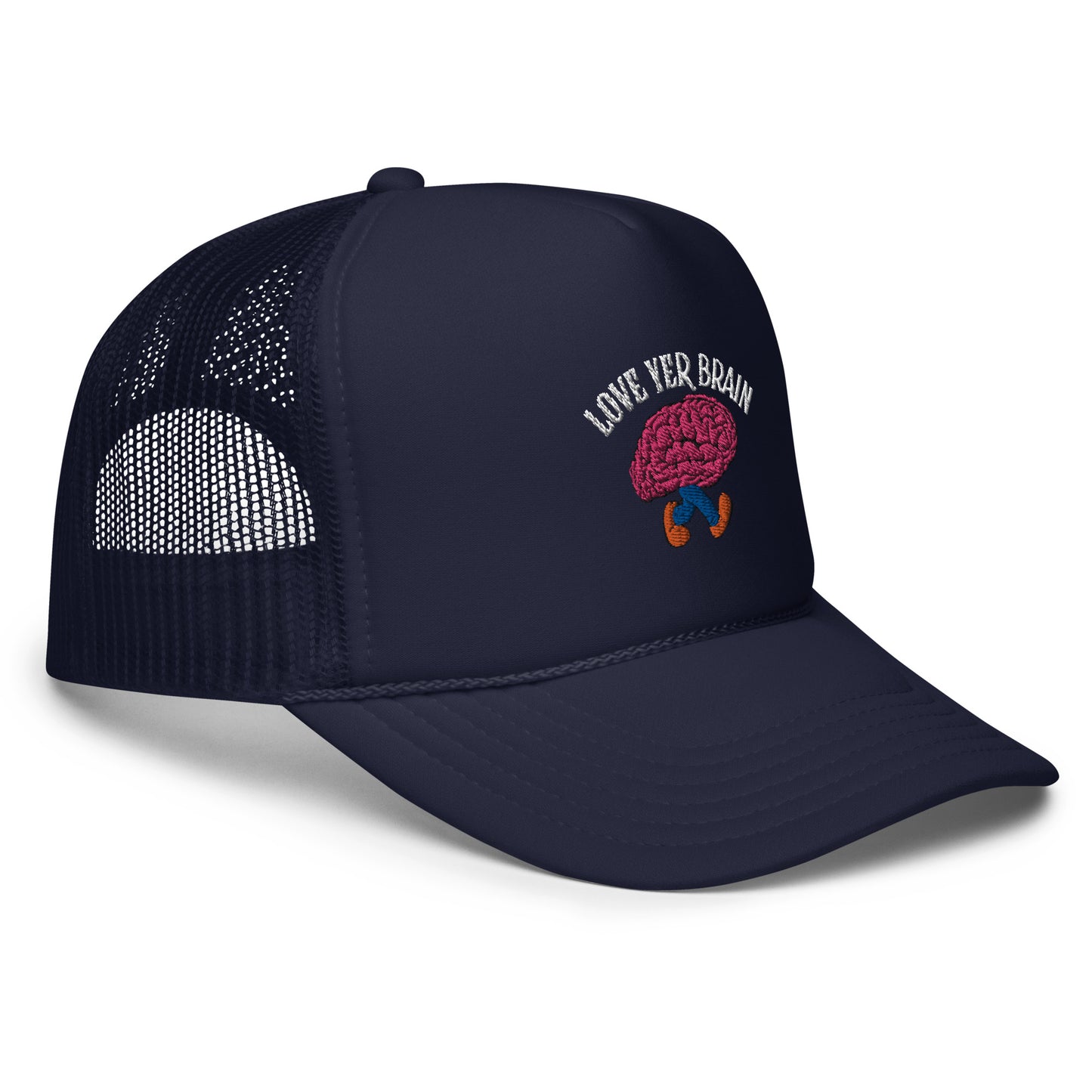 Love Yer Brain x This Old Engine Trucker Hat