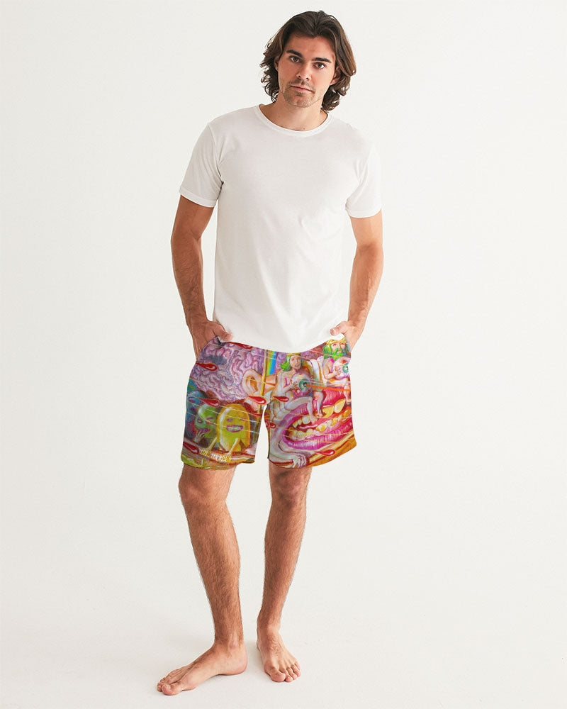 Love Yer Brain Swim shorts
