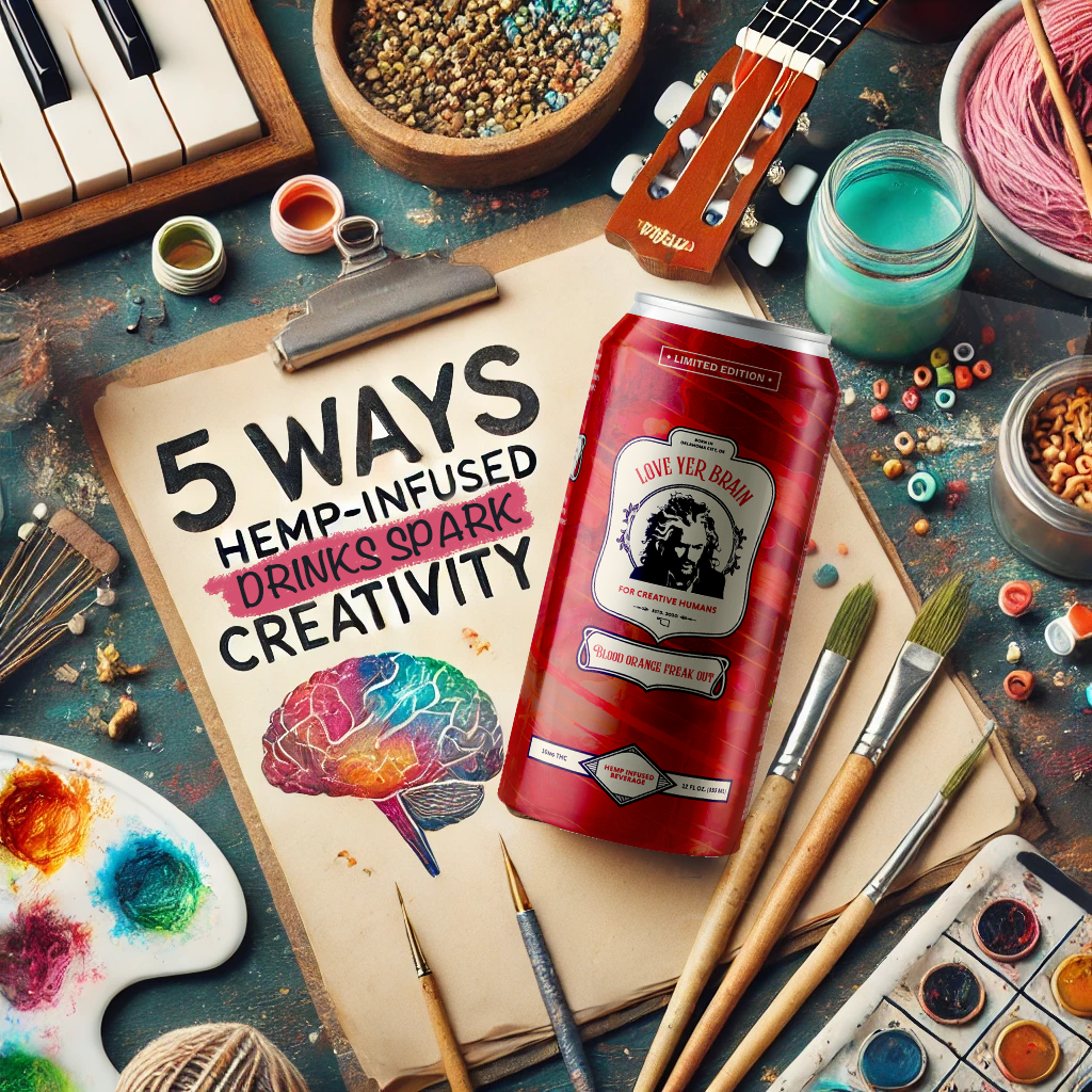 5 Ways Hemp-Infused Drinks Spark Creativity in Artists and Musicians