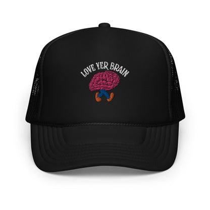 Love Yer Brain x This Old Engine Trucker Hat
